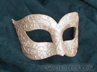Rosetta: A traditional ornate eyemask suitable for men or women.